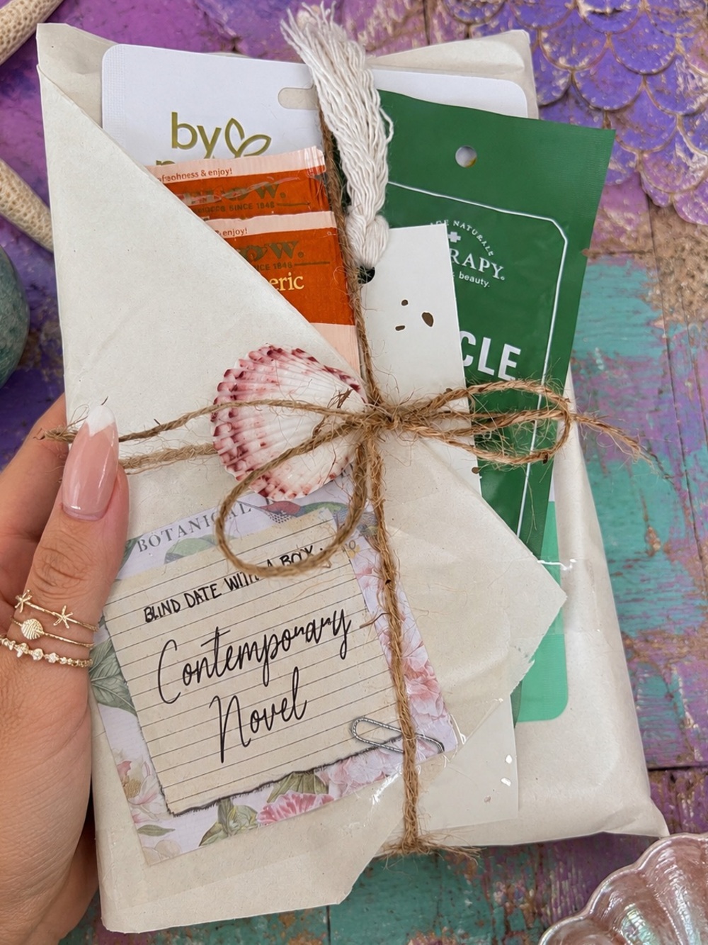 Contemporary Novel Book | Blind Date with a Book | Mystery Book Gift Box